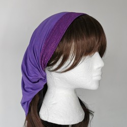 Half Wrap / Veil - Amethyst